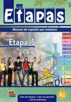 Etapas Level 5 Pasaporte - Libro del Alumno/Ejercicios + CD - Eusebio Hermira, Sonia; Coca Del Bosque, Beatriz; Herrero Sanz, Elena; Sagredo Jerónimo, Macarena; De Dios Martín, Isabel