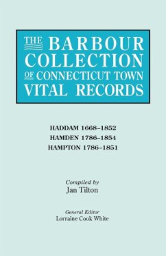 Cover Barbour Collection of Connecticut Town Vital Records. Volume 17