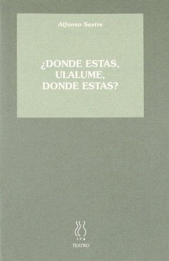 Dónde estas, Ulalume, dónde estas? - Sastre, Alfonso