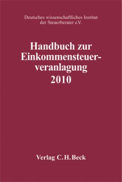 Cover Handbuch zur Einkommensteuerveranlagung 2010