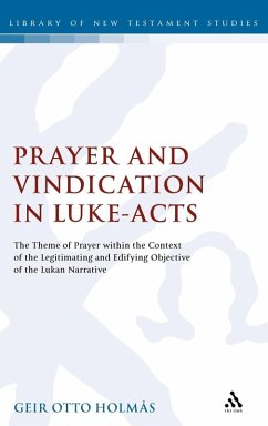 Cover Prayer and Vindication in Luke-Acts