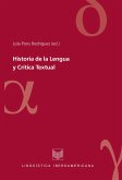 Historia de la Lengua y Crítica Textual