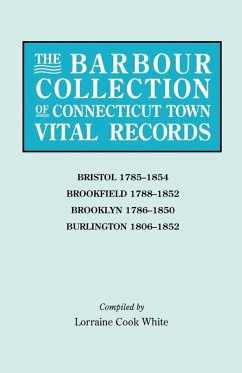 Cover Barbour Collection of Connecticut Town Vital Records. Volume 4
