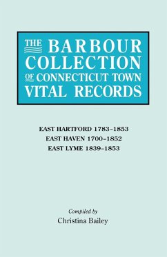 Barbour Collection of Connecticut Town Vital Records. Volume 10