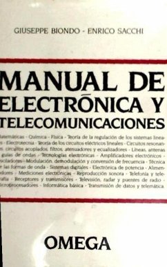 Manual de electrónica y telecomunicaciones - Biondo, Giuseppe; Sacchi, Enrico