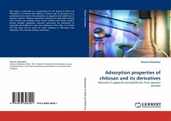 Adsorption properties of chitosan and its derivatives