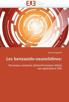 Les Benzazolo-Oxazolidines - sanguinet, lionel