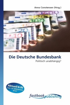 Die Deutsche Bundesbank - Constensen, Anna