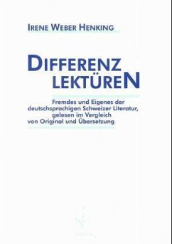 DifferenzlektüreN - Weber Henking, Irene