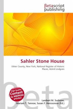 Sahler Stone House