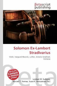 Solomon Ex-Lambert Stradivarius