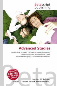 Advanced Studies