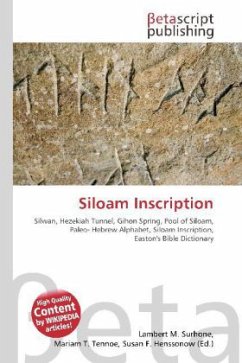 Siloam Inscription