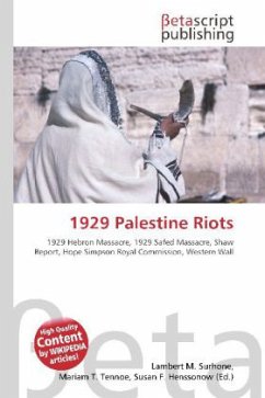 1929 Palestine Riots