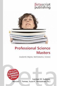 Cover Professional Science Masters