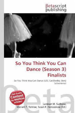 So You Think You Can Dance (Season 3) Finalists