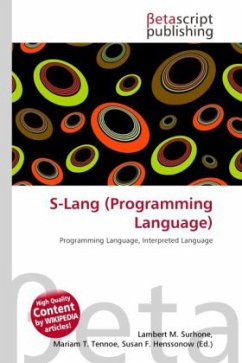 S-Lang (Programming Language)