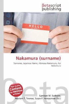 Nakamura (surname)