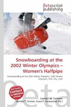 Snowboarding at the 2002 Winter Olympics - Women's Halfpipe