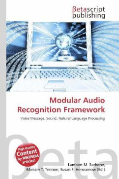 Modular Audio Recognition Framework