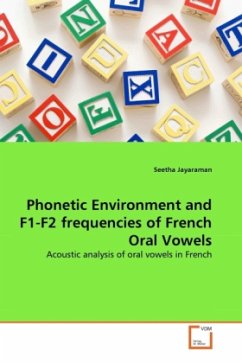 Phonetic Environment and F1-F2 frequencies of French Oral Vowels - Jayaraman, Seetha