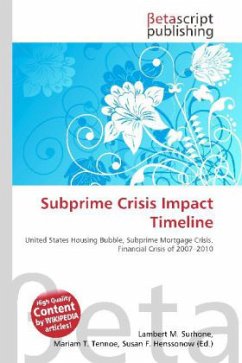 Subprime Crisis Impact Timeline