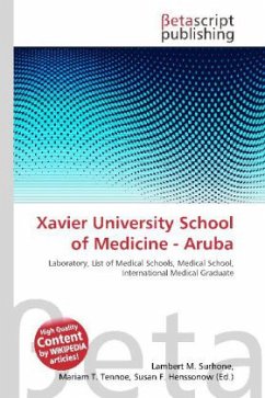 Xavier University School of Medicine - Aruba