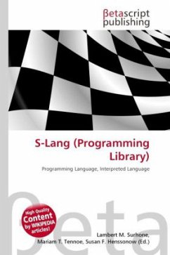 S-Lang (Programming Library)