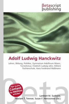 Adolf Ludwig Hanckwitz