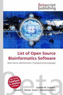 List of Open Source Bioinformatics Software