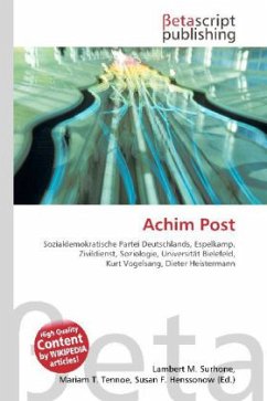 Cover Achim Post