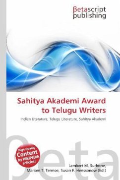 Sahitya Akademi Award to Telugu Writers