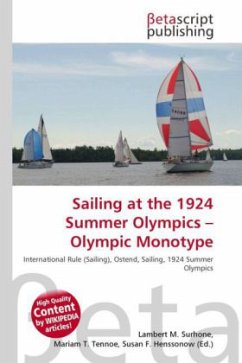 Sailing at the 1924 Summer Olympics - Olympic Monotype