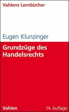 Grundzüge des Handelsrechts - Klunzinger, Eugen