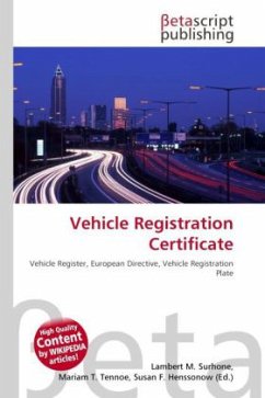 Vehicle Registration Certificate Vehicle Registration Certificate
