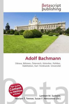 Adolf Bachmann