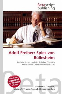 Adolf Freiherr Spies von Büllesheim