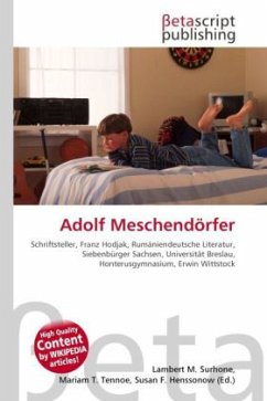 Adolf Meschendörfer