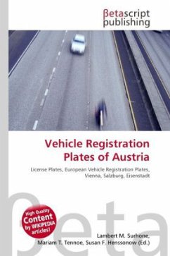 Vehicle Registration Plates of Austria