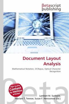 Document Layout Analysis