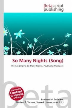 So Many Nights (Song)