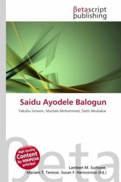 Cover Saidu Ayodele Balogun
