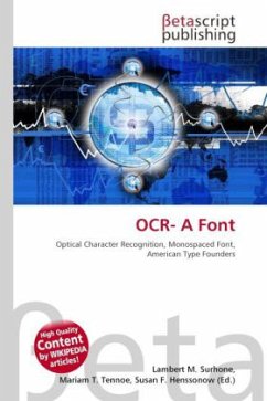 OCR- A Font