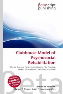 Cover Clubhouse Model of Psychosocial Rehabilitation