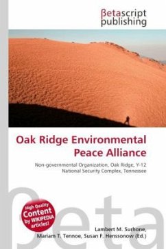Oak Ridge Environmental Peace Alliance