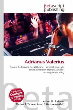 Adrianus Valerius Cover Adrianus Valerius