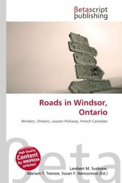 Roads in Windsor, Ontario