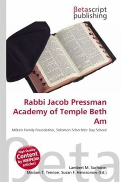 Rabbi Jacob Pressman Academy of Temple Beth Am