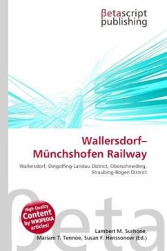 Wallersdorf Münchshofen Railway