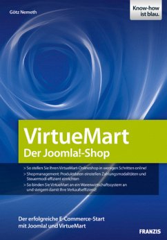 Online-Shops mit Joomla! und VirtueMart - Nemeth, Götz